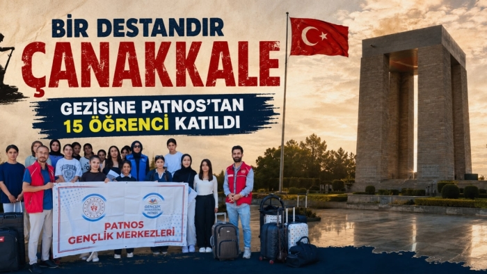Patnos’tan 15 Kız Öğrenci “Bir Destandır Çanakkale” Programına Katıldı