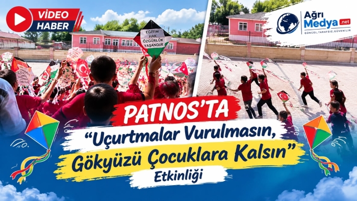 Patnos’ta “Uçurtmalar Vurulmasın, Gökyüzü Çocuklara Kalsın” Etkinliği