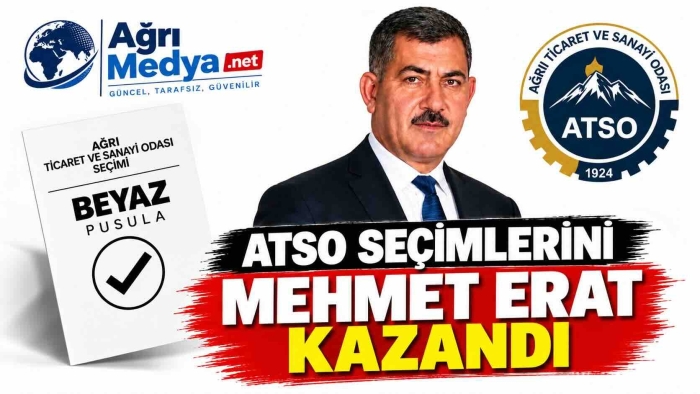 Mehmet Erat ATSO Başkanlığına Yeniden Seçildi