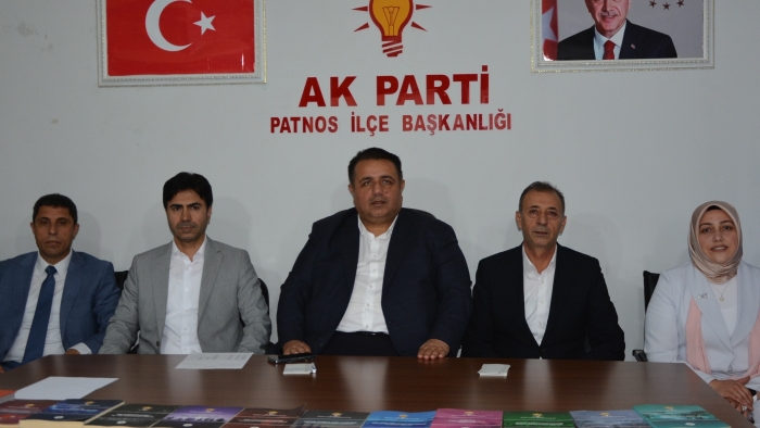 AK Parti Heyetinden Patnos İlçe Teşkilatına Ziyaret