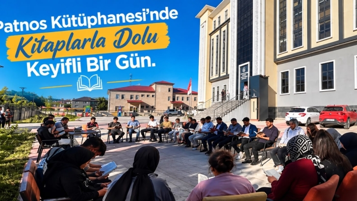 Patnos Kütüphanesi’nde Kitaplarla Dolu Keyifli Bir Gün