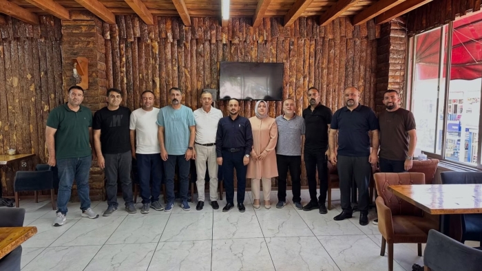AK Parti Patnos İlçe Başkanı Taşdemir Basın Mensuplarıyla Buluştu