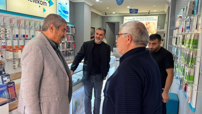 Başkan Taşkın Patnos Esnafıyla Bir Araya Geldi