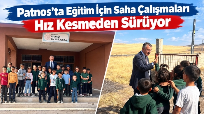Patnos’ta Okullara Yönelik Saha Ziyaretleri Sürüyor