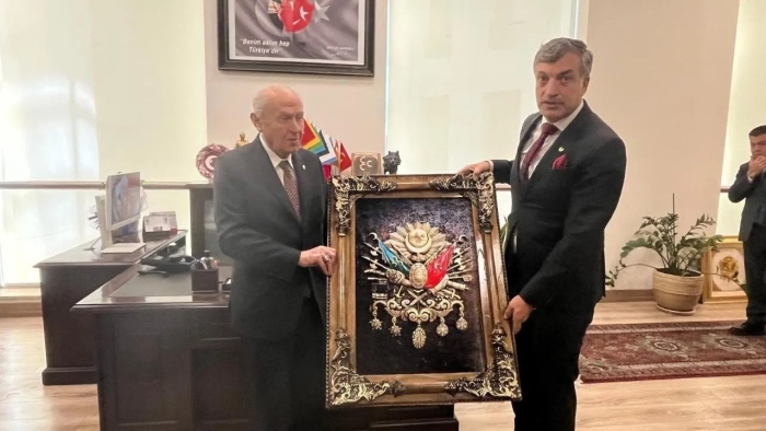 DTSO Başkanı Cemal Can’dan Bahçeli’ye Önemli Ziyaret